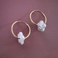 Cloud Hoop Earrings