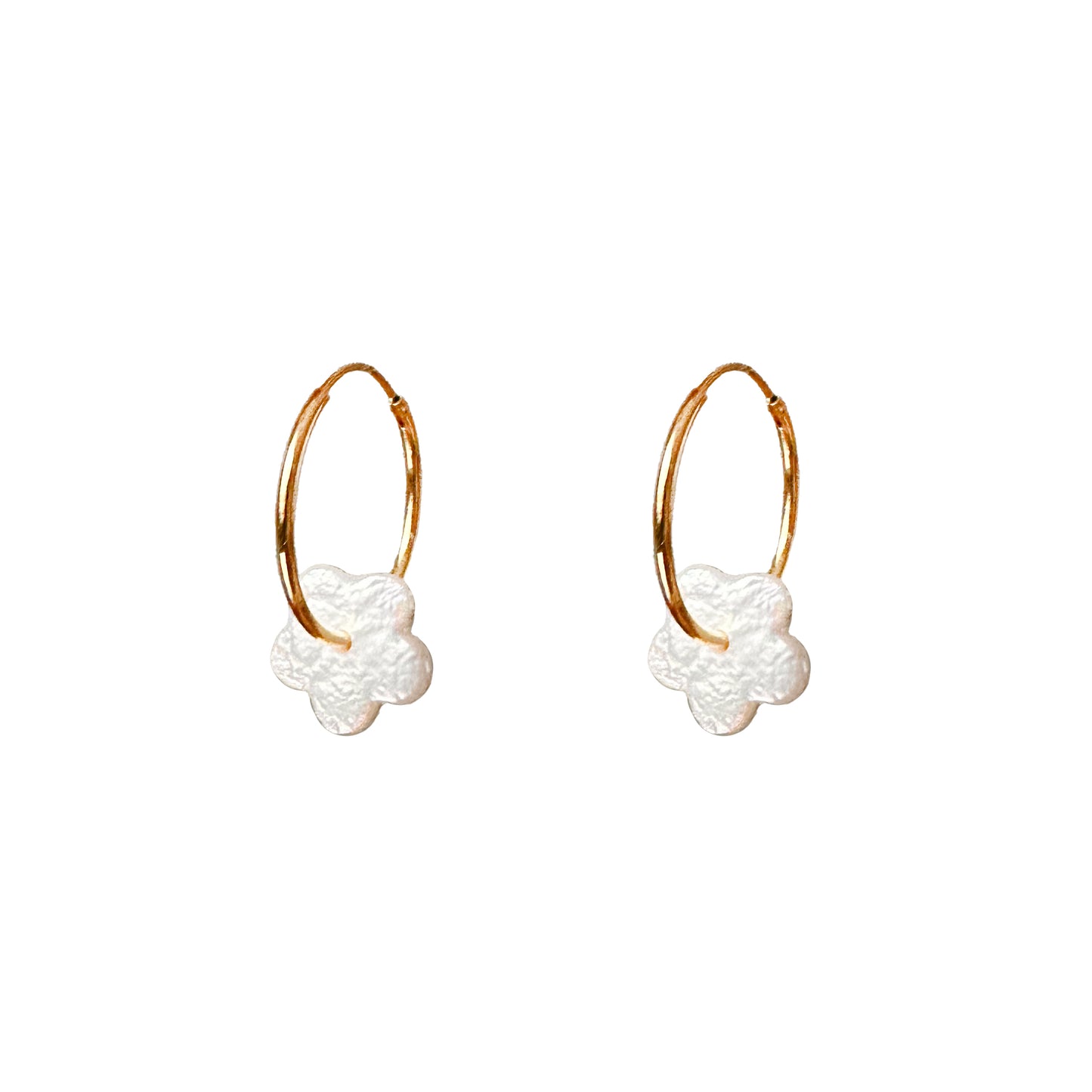 Cloud Hoop Earrings