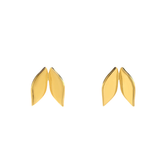 Mopani Leaf Earrings